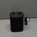 Space Heater, 1500W Electric Heaters Indoor Portable with Thermostat, PTC Fast Heating Ceramic Room Small Heater with Heating and Fan Modes for Bedroom, Office and Indoor Use (Black)