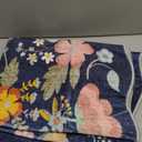 Washable 3x5 Entryway Area Rugs: Ultra Soft Low Pile Carpet for Kitchen Nursery Indoor Light-Weight Doormat Anti-Slip Thin Water-Resistant Rug for Living Room Bedroom Small Floor Mat(3x5,Purple)