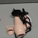 Foldable Travel Hair Dreyr Mini: Dual Voltage Small Lightweight Blow Dryer for International Travel,1200w Compact Hairdryer with Concentrator and Travel Bag(White)