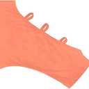 Miselon Womens Cold Shoulder Tops 3/4 Sleeve Oversized Dolman Shirt Blouse Coral,XXL (Pink, XXL)