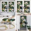 Window Privacy Film Frosted Glass Window Sticker Window Film Static Glass Cling Tint Non-Adhesive for Home Door Decorative Frosting Cover 17.5 X 78.7 inch
