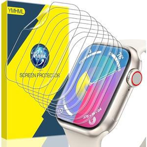 YMHML [ 6 Pack Compatible for Apple Watch Series 11 Series 10 42mm Screen Protector, [Upgrade Flexible Film] Soft HD Clear Anti-Scratch Film for iWatch Accessories.