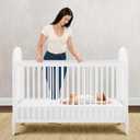 Serta Perfect Slumber Dual Sided Crib and Toddler Mattress - Waterproof - Hypoallergenic - Premium Sustainably Sourced Fiber Core -GREENGUARD Gold Certified (Non-Toxic)- Made in USA