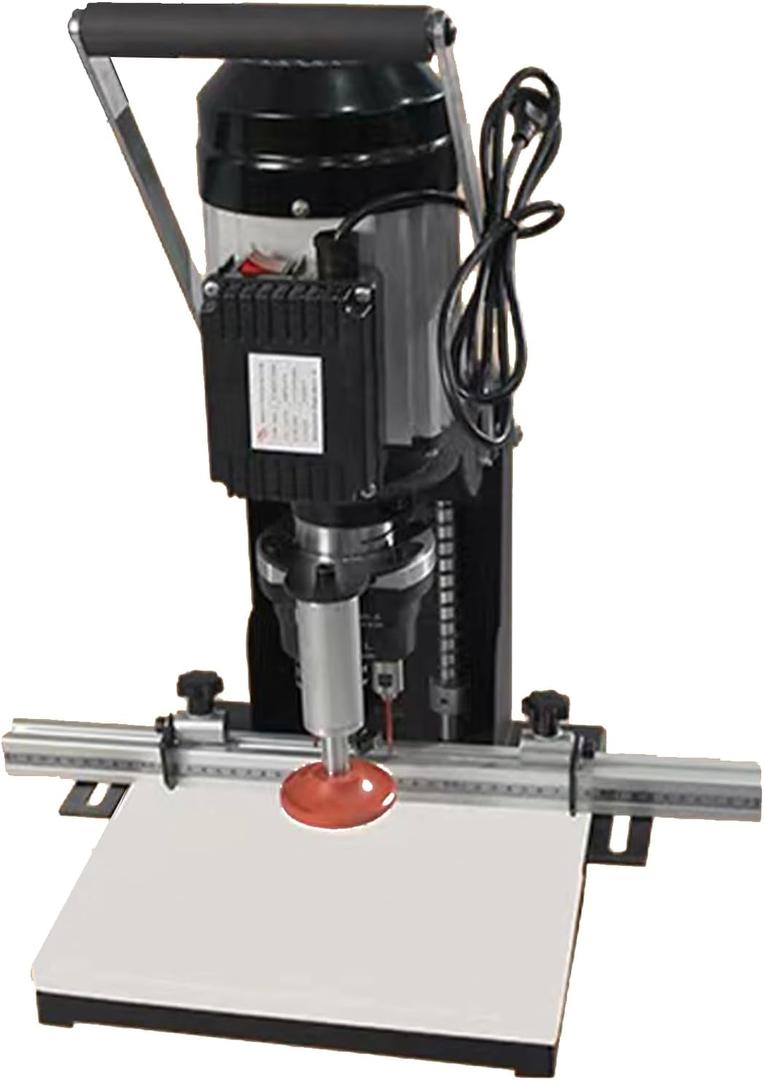 Hinge Boring Machine, Portable Hinge Drilling Machine for Woodworking, 1100W 2880RPM Hand-Held Hinge Drilling Machine 0-40mm Depth Adjustable with Scale 110V