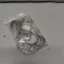 20PCS 2-3/4 Inch Stainless Steel Two Hole Tube U Bracket Rigid Pipe Strap Tension Clips U-Tube Clamp Connecting Ring Hose Clamp Card (35mm)