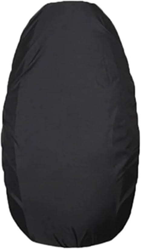 Motorcycle Rain Seat Cover Universal Flexible Waterproof Black