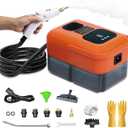 Heavy Duty Handheld Steam Cleaner, 9 Gears Control Pressurized Steamer for Cleaning with 14 Accessories, Multipurpose Steam Cleanr for Home Use, Floor, Upholstery, Kitchen, Bathroom, Grout and Car