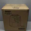 Ninja | XL Single Basket Air Fryer | 5.5 QT Capacity fits 3lbs of Wings | 5-in-1Air Fry, Roast, Bake,Reheat & Dehydrate |Dishwasher Safe Parts & Recipe Guide | Grey |AF150AMZ