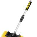 Anyyion 49inch Car Wash Brush with 10 Inch Soft Bristle, On/Off Switch for Car Truck Boat Washing Brush, Perfect for Cleaning House Siding, Auto Cars, Trucks, SUV, RV, Floors and More!