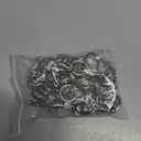 Sumnacon Hanger Hooks 30 Pcs Clothes Hanger Hook for Organization Metal Connector Hooks Mini Cascading Hangers Extender Space Saving for Velvet Wooden Hangers Closet Accessories Hat Bag Silver