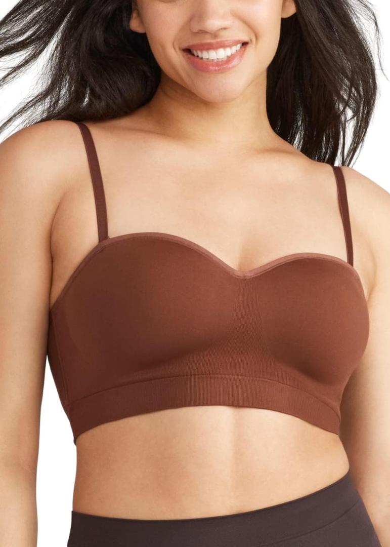 Yummie Women's Peyton Contour Strapless Convertible Bra (Medium, Copper Glow)