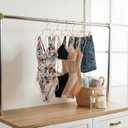 Stylish Body Shape Bikini Hanger Wire Display Set of Ten - Metal Lingerie Hangers for Swimsuits and Bathing Suits Hangers - Showcase and Organize Your Swimwear Collection with Elegance (Gold)