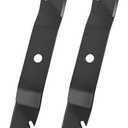 Keycci UC22008 Mulching Mower Blades Fit for John Dee re Z335E Z335M Z345M Z345R X350 X354 X370, UC22008 Mower Blades Compatible with John Dee re 42" Mower Deck, Replaces M170642, 2 Pack