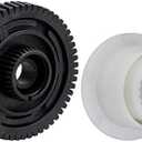 HERCOO Transfer Case Motor Gear Carbon Fiber Actuator Reinforced Nylon Compatible with BMW X3 E83 E53 X5 Mercedes