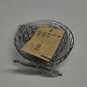 REGAL TRUNK & CO. 3 Tier Fruit Basket, Elegant French Country Wire Baskets, Three Tiered Wire Basket Stand for Vegetables, Bread & More for Countertop or Hanging, Christmas or Birthday Present