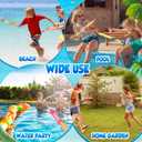 Deekin 36 Pcs Water Gun Pool Plastic Gun with Scale for Swimming, Beach, Water Park, Garden, Indoor and Outdoor(17.3 Inch,Bright Colors)