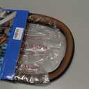 Custom Fit Infiniti Car Steering Wheel Cover, Nappa Leather, Brown