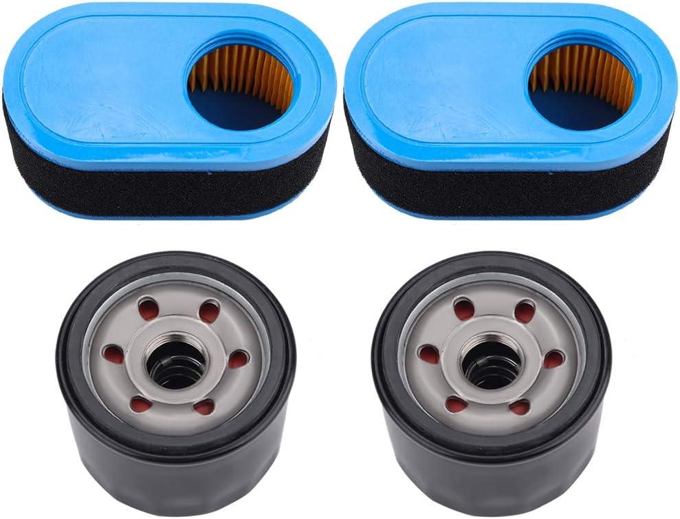 751-12260 951-12260 Air Filter 951-12690 490-201-0010 Oil Filter for 420cc Powermore Engines 4P90HU 4P90JHA 4P90JT 4P90JU 4P90M0 4P90MU Craftsman Huskee LT3800 LT4200 LT1500 Lawn Tractor