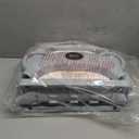 MoreFeel Collapsible Baby Bathtub for Newborn with Thermometer & 1 Hooded Towel & 1 Soft Floating Cushion,Portable Travel Bathtub with Drain Hole, Durable Foldable Baby Tubs for Infants to Toddler (Grey)