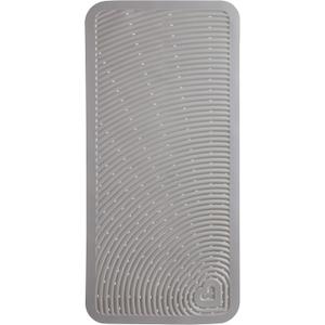 Munchkin Soft Spot Baby Bath Mat for Tub, Cushioned Bathtub Mat for Toddlers and Kids, 36"x17", Grey