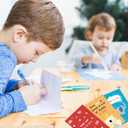 24 Funny Thank You Cards with Envelopes Bulk, 8 Designs set of 24 Cute Thank You Notes for Kids Baby Shower, Kids ThankYou Card For Teachers Appreciation