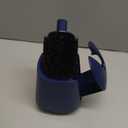 SetSail Toilet Brush and Holder, Self Closing Lid Toilet Bowl Brushes Holder and Extra Long Handle Ventilated Toilet Brush Set for Bathroom Cleaning, Nylon Bristles, Black (1 pack)