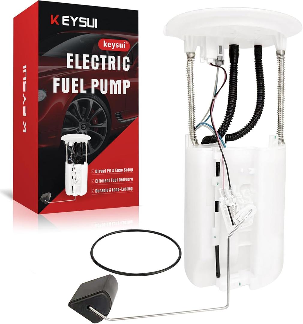 Fuel Pump Assembly Compatible with Toyota Tacoma 2005-2015 Pickup,2.7L 4.0L,Rear Side, Electric Fuel Pump Module Assembly with Sending Unit Replace# 7702004060,7702004061,7702004071, E8757M