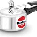 Hawkins Aluminium 1.5 Litre Classic Pressure Cooker,Best Inner Lid Cooker,Small Cooker,Silver(Cl15) (1.6 Quarts)