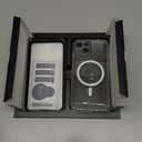 TOCOL Magnetic for iPhone 14 Case, Upgraded Full Camera Protection, Compatible with Magsafe, Drop Protection, Translucent Matte Back Bumper Phone Cover 6.1-Inch (Clear)