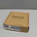 Ravinte 10 Pack 5" Cabinet Pulls Brushed Nickel Stainless Steel Kitchen Drawer Cupboard Pulls Cabinet Handles 5" Length with 3" Hole Center