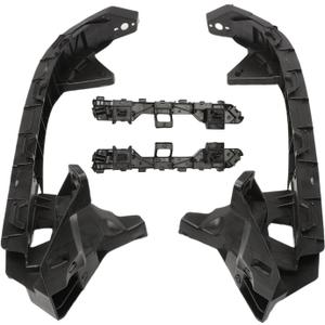 Headlight and Front Bumper Bracket Mount Support Retainer Kit for Accord 2013-2017 Left Right Side Set of 4 Replace 71190-T2A-A01, 71140-T2A-A01, 71198-T2A-A01, 71193-T2A-A01