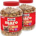 Milk-Bone MaroSnacks Bacon Flavor Small Dog Treats With Bone Marrow, 40 Ounces (Pack of 2) 