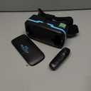 3D VR Headset for Kids + Android Remote - for iPhone & Android Phones | with 3D VR Videos & Apps Links | Virtual Reality Goggles Set for Beginners