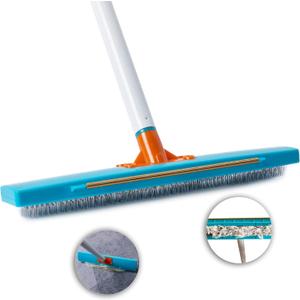 Carpet Rake-Carpet Hair Removal Tool-Carpet Rake to Fluff Carpet-Carpet Scraper Brush Rug Comb Pet Cat Fur Dog Hair Remover for Couch Furniture Carpet Broom