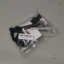 2 Pack Mason Jar Syrup Dispenser Pump Lids, Coffee Syrup Dispensers for Regular Mouth Mason Jars with Rust Proof Plastic Pumps and lids, Kitchen Food Grade Honey Dispenser Pump, Black