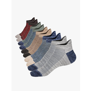 Ankle Low Cut Socks for Men/Women Short Cotton Casual Anti-Skid Moisture Wicking Socks