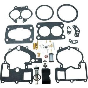 Carburetor Rebuild Kit Fit for Mercury Marine 3.0L 4.3L 5.0L 5.7L Mercarb 2 BBL Carb With Float 3302-804844002 1389-9562A1 1389-9563A1 1389-9564A1 1389-9670A2 1389-806077A2