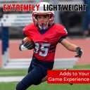 Youth Football Gloves Kid Receiver Gloves Boys Girls Unmatched Grip Great Gift (Black and White)