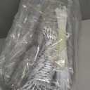 Clear Tarps Heavy Duty Waterproof, 15Mil Transparent PVC Vinyl Tarpaulin with Grommets, Ropes, Reinforced Edge, Tear-Resistant, Anti-UV for Greenhouse, Patio, Garden, Porch, Pavilion, Outdoor (Transparent6.6 x 19.7ft)