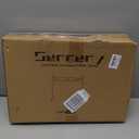 LUBORN Christmas Stocking Holder Stand for Floor, 2 Tier Christmas Stocking Hanger Rack with 12 Hooks, Iron Metal Holiday Decor Stockings Holders 20.5L x 46 H x 11.8 W (Stockings Not Included)