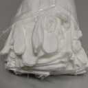 12 Pairs White Cotton Gloves for Serving Inspection Costume - Cloth Gloves for Dry Hands Eczema SPA Moisturizing