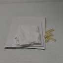 3 PCS Board Photo Backdrop, 15.8x11.8 Inch Waterproof Photography Backdrop Boards with 3 PCS Bracket for Flat Lay, Product Photography Background (White 3)