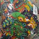 SearchI Sofa Cover Couch Covers, 4 Pieces Sofa Slipcover with 3 Separate Cushion Covers Stretch Soft Furniture Protector for Living Room Couch Cover for Pets Kids(Sofa, Paisley Floral)