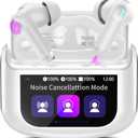 Thunelec U9 Wireless Earbuds Touch Screen White