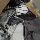 HOTEEL Pop Up Canopy Tent 10x10 with Sidewalls, Commercial Instant Waterproof Canopy for Vender Patio, UV 50+ with Silver Coated, Upgraded Thickened Hexagonal Legs, Gray