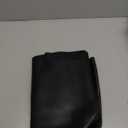 KALIDI Tote Bag Zipper Shoulder Bag Faux Leather Purses Satchel for Women Casual Handbag Work Dating College (One Size, Black)