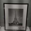 upsimples 16x20 Picture Frame, Display Pictures 11x14 with Mat or 16 x 20 Without, Wall Hanging Poster Frame, Black, 1 Pack (16x20, Black)