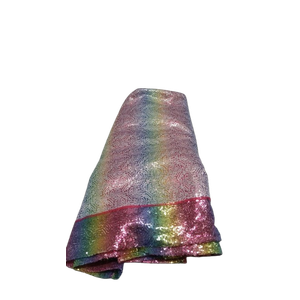 Rainbow Sequin Fabric