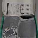 Foot Advanced Renew Triple Method Massager, with 5 Vibration Modes and 6 Heat Levels, Suitable for Reduce Fatigue and Plantar Fasciitis, Travel & Home Use (Grey)