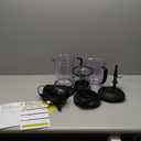 Ninja Blender Master Prep Food Processor with 450 Watt Base, 48oz Pitcher, 16oz Chopper Bowl, and 40oz Processor Bowl for Shakes, Smoothies, and Meal Prep, Black (QB1004)